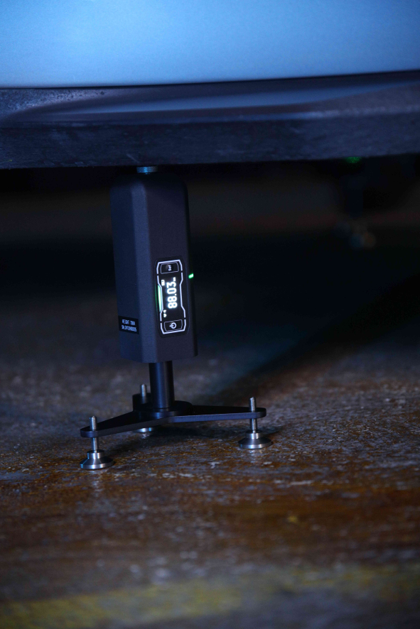 Standfuß - Digitale Höhenmessung 