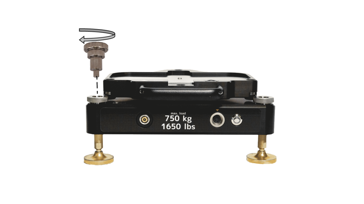 Nivellier-Einstellhilfe Plattformen 