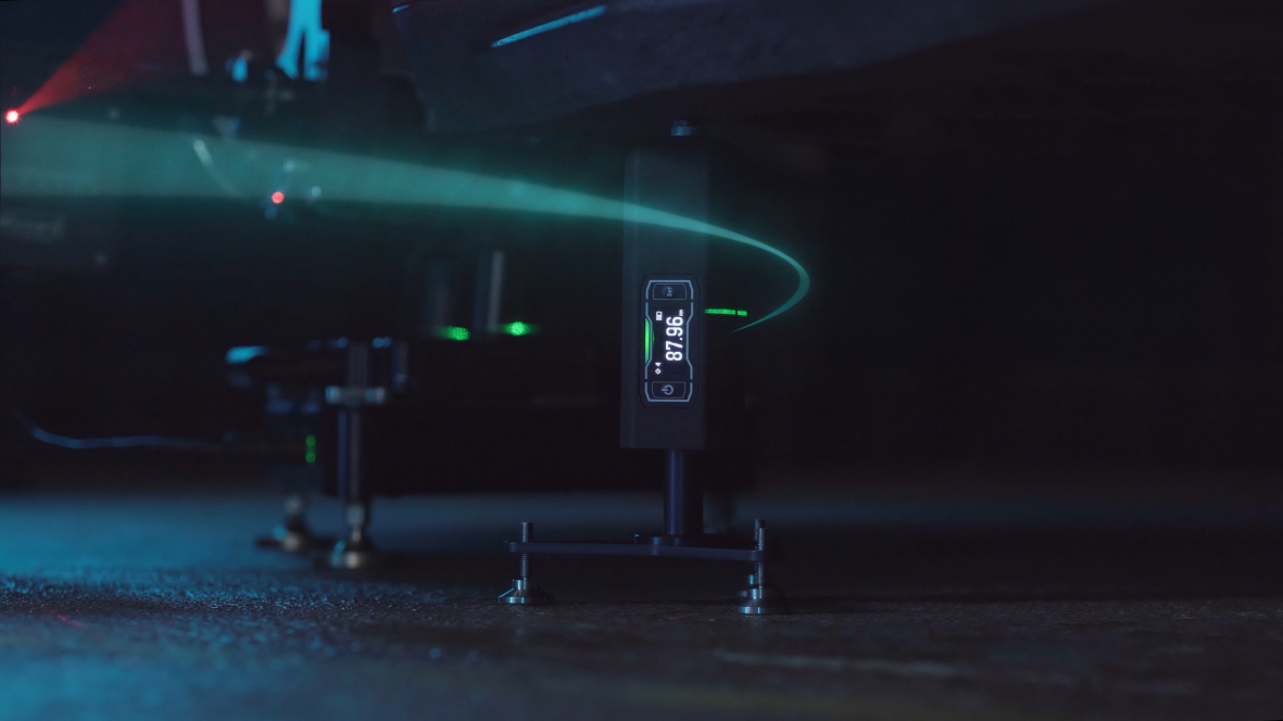 Digitale Höhenmessung 